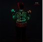 programmable wireless controlled led dance halloween costume